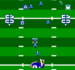 Touch Down Fever (Japan) In game screenshot